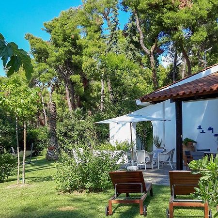Villa Aurora In Sani With Garden And Pool Экстерьер фото